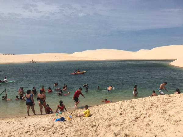 Os típicos frequentadores das praias